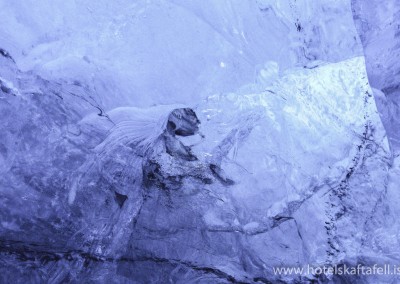 Ice caves close to Hótel Skaftafell, we strongly reccomend that you only visit the caves with an experinced glacier guide